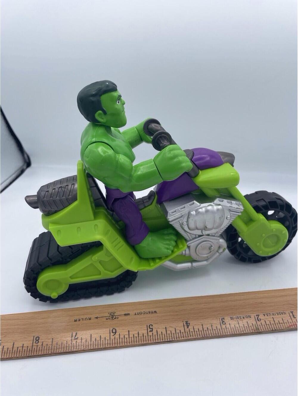 Playskool Super Hero Adventures Hulk Smash Tank Cycle Action Figure 2019 Hasbro